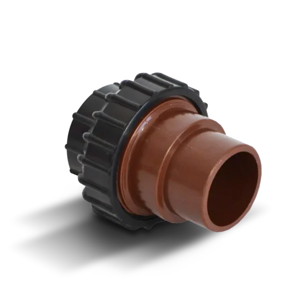 Unión doble MH ø50 x 1 1/2" (para pega y roscar)