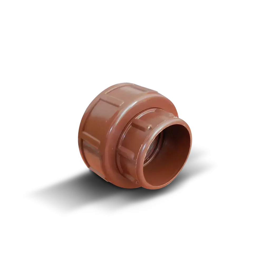 Unión doble HH ø63 x ø63 (para pegar)