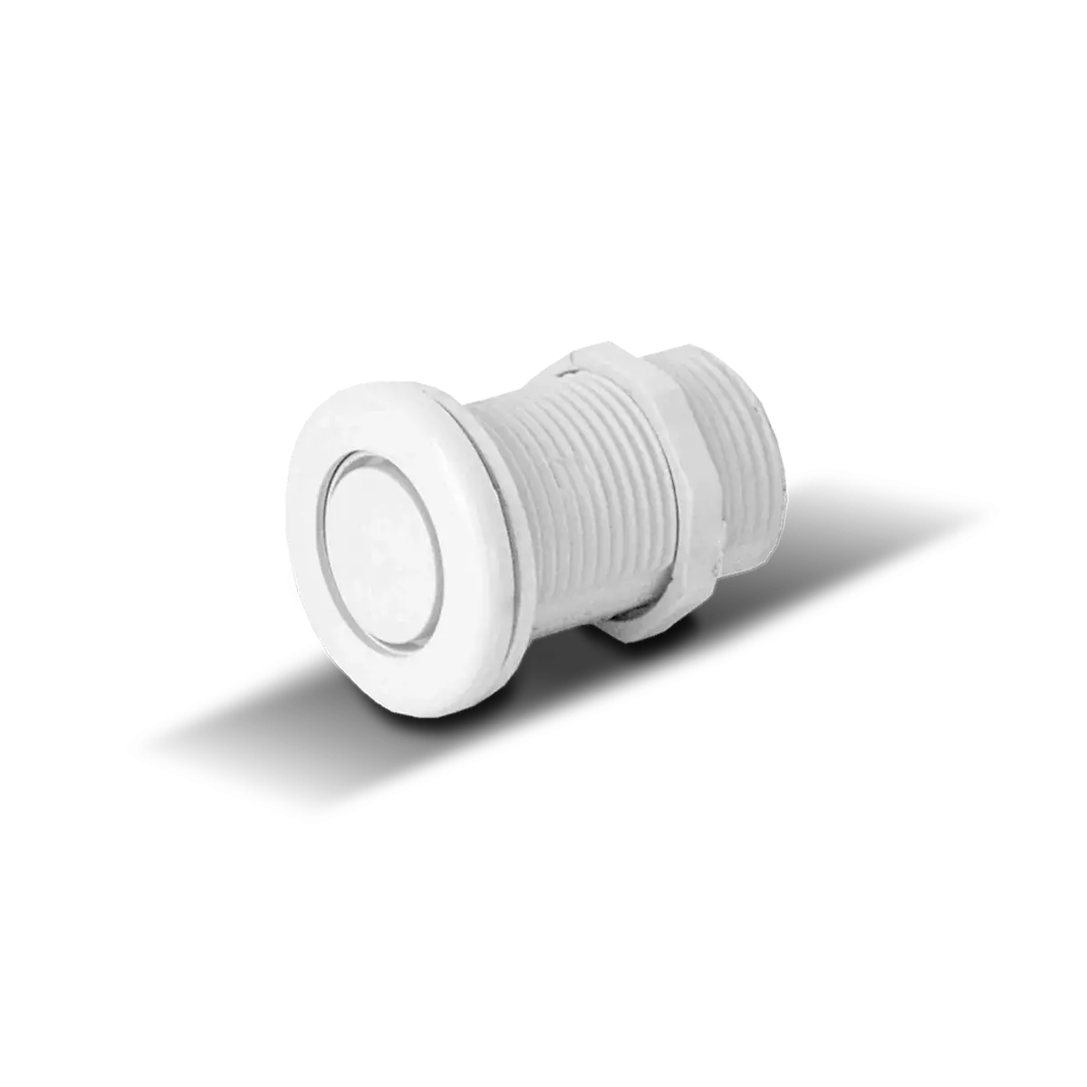 Pulsador neumático blanco