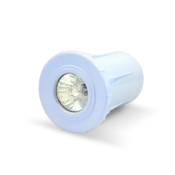 Luminaria spot blanco Dicroica 50W FV