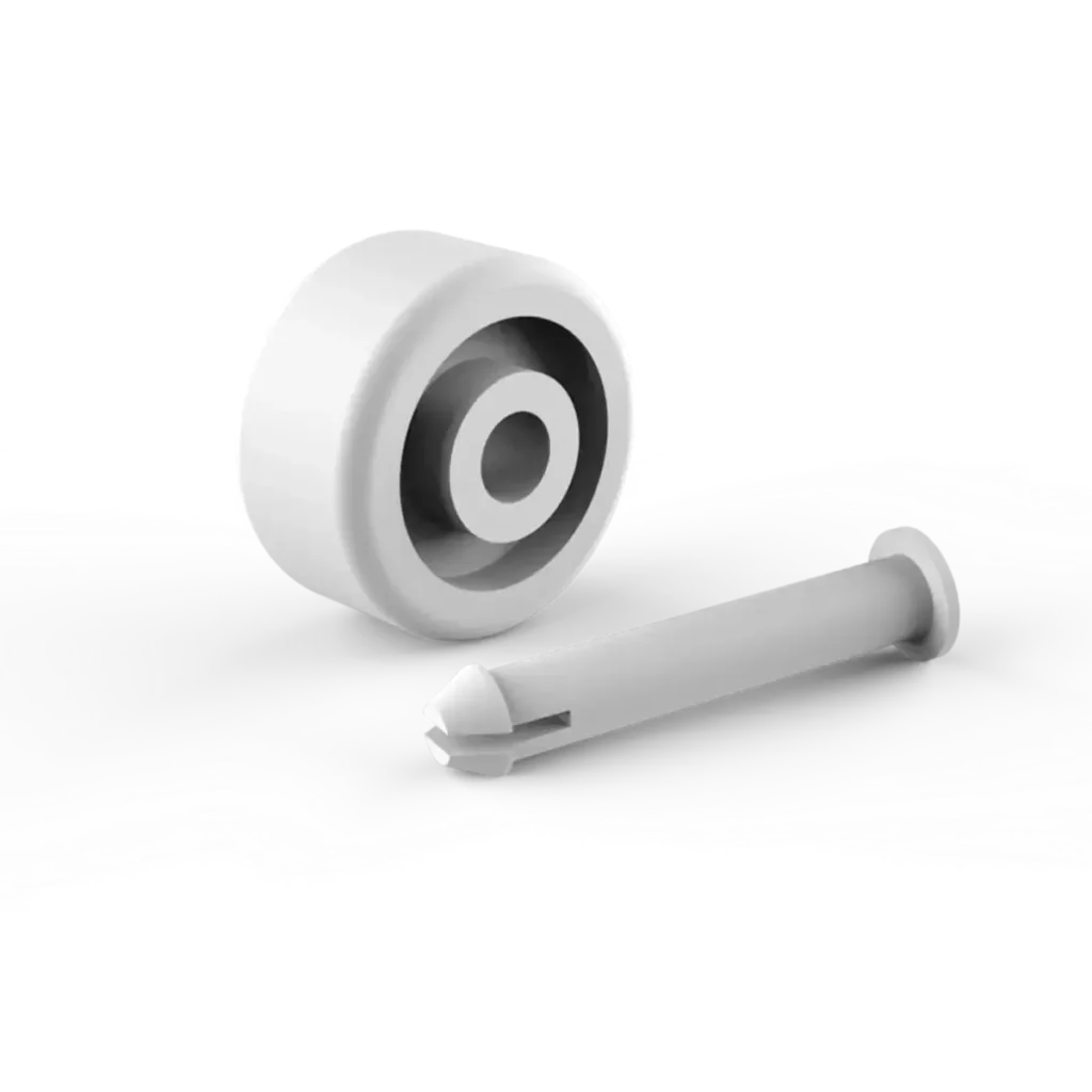 Ruedas con perno 48 mm/83 mm