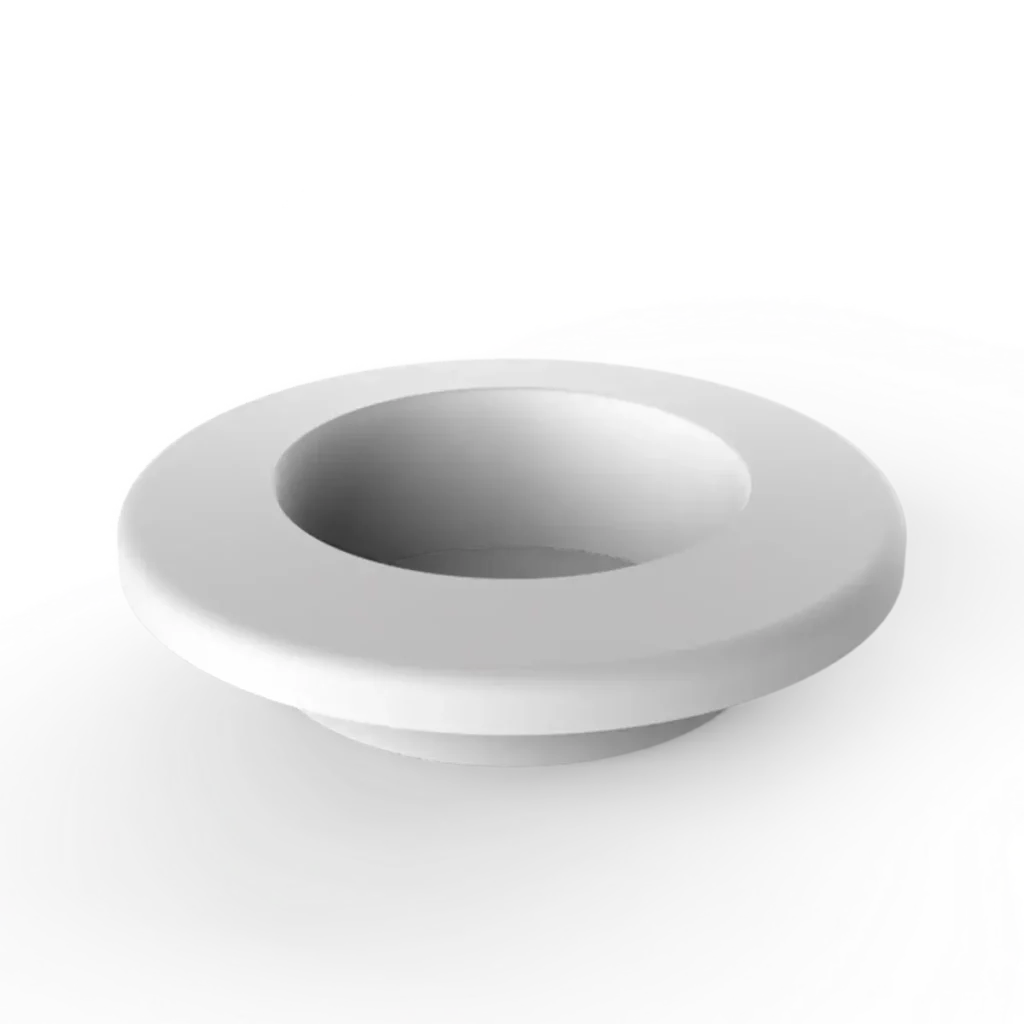 Aro vista blanco