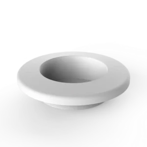 Aro vista blanco