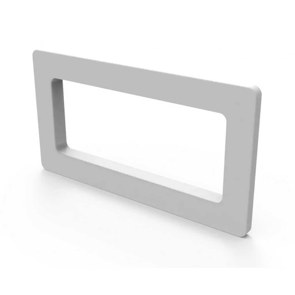 Marco vista skimmer boca ancha - hormigón