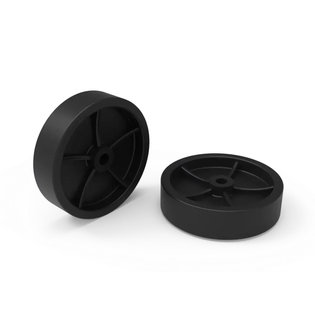 Rueda plástica para carro