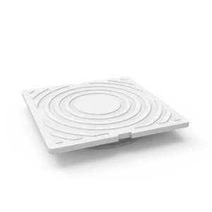 Tapa plástica para caja de conexión