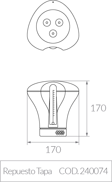 repuesto boya dosificadora