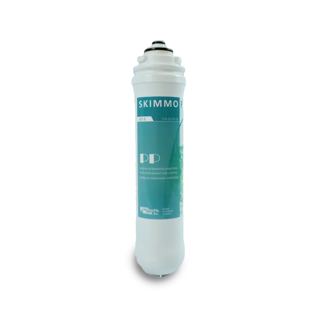 Cartucho QC3 - Sedimentos antibacterias