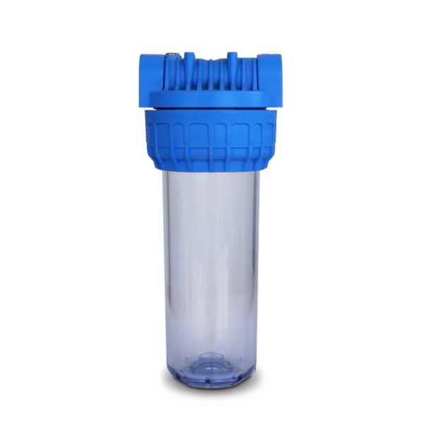 Carcasa de filtración de polipropileno transparente 10"