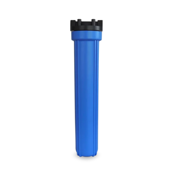 Carcasa de filtración de polipropileno azul 20"
