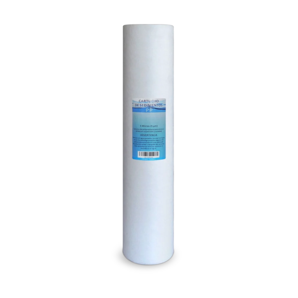Cartucho sedimentos BIG 20" x 4.5" - 5 micrones 