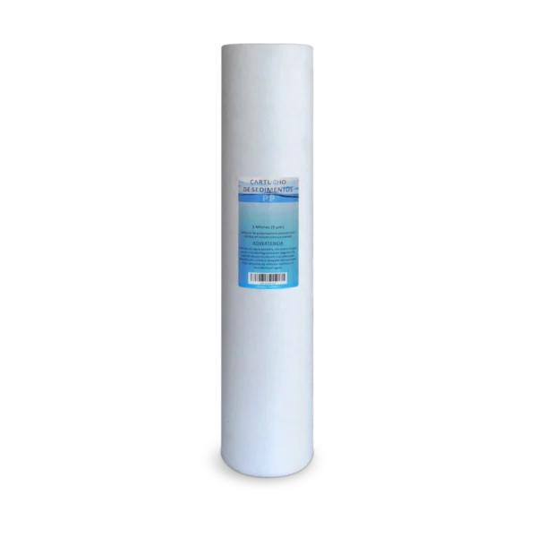 Cartucho sedimentos BIG 20" x 4.5" - 5 micrones 
