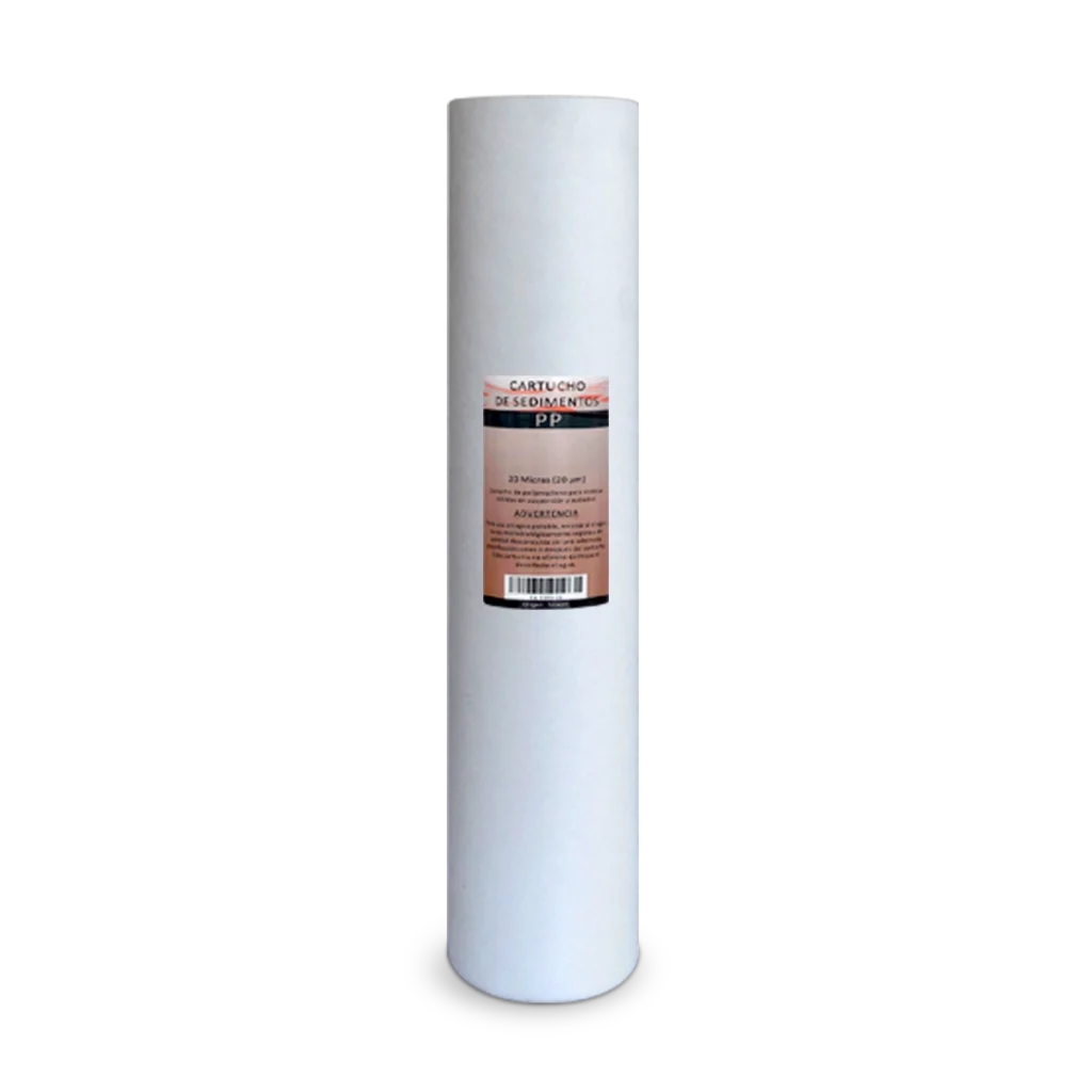 Cartucho sedimentos BIG 20" x 4.5" - 20 micrones 